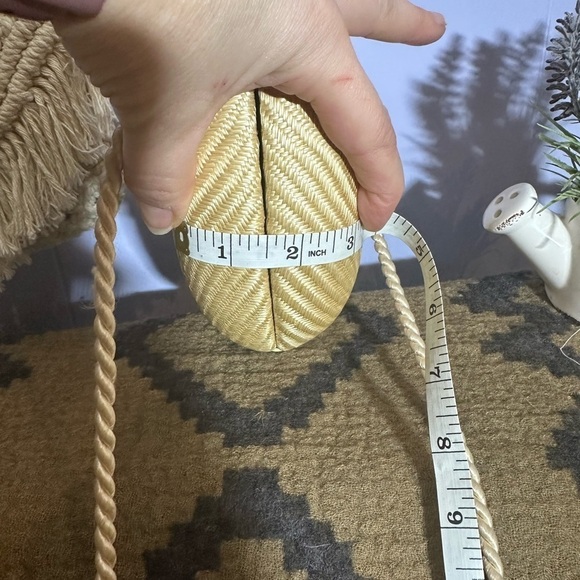 Vintage straw crossbody bag - Picture 9 of 9